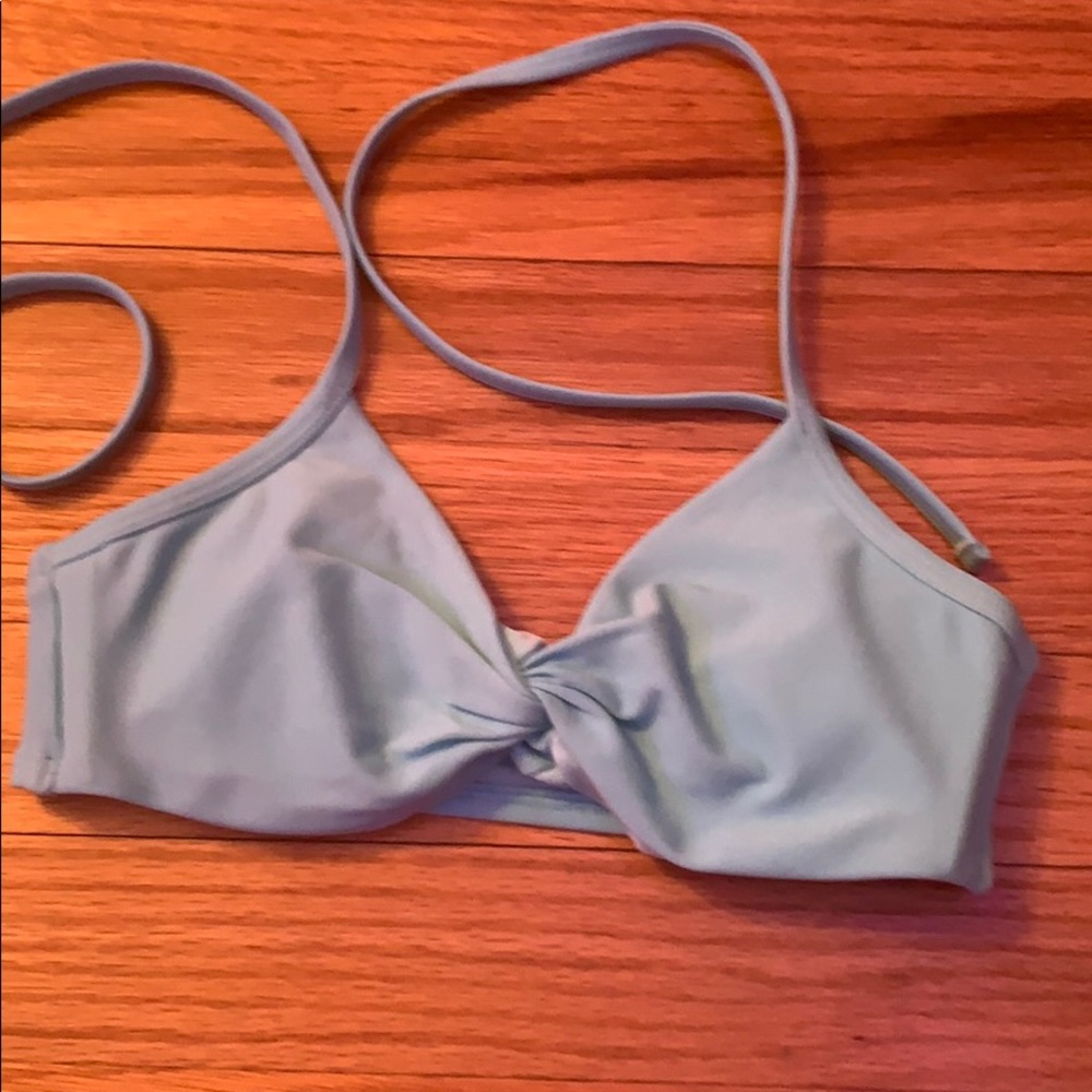 Aerie teal bathing suit top